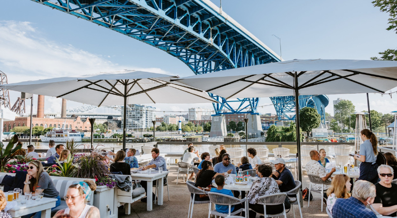best patios in cleveland